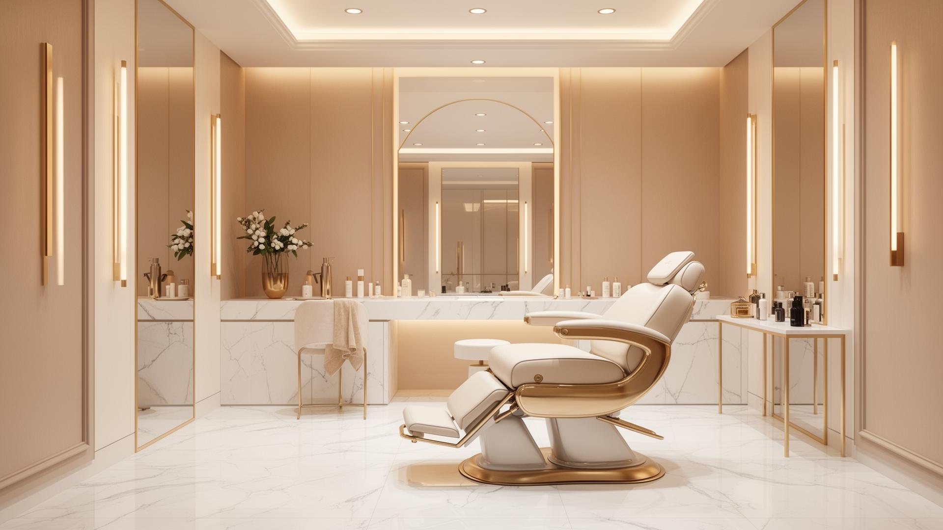 Wnętrze gabinetu New Beauty